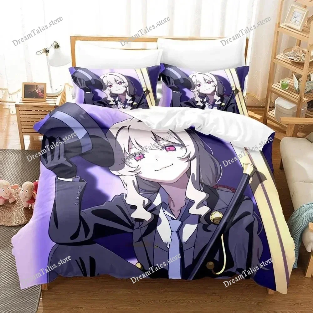 3D Printed Anime Revue Starlight Bedding Set Duvet Cover Bedroom Comforter Single Twin King _Size Quilt Cover Home Textiles