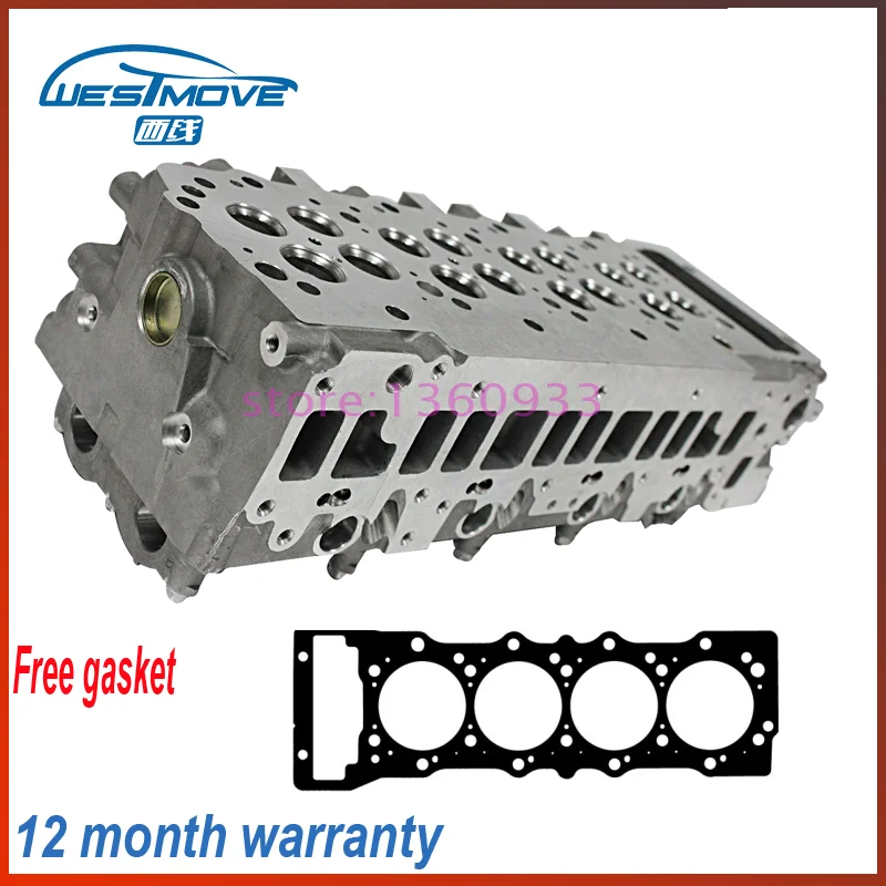 Cabeça de cilindro BARE MOTOR 4M41 para Mitsubishi Nativa Challenger Canter L200 L200 CR Triton Strada 3200cc 3.2 TDI DOHC 16V 2000-