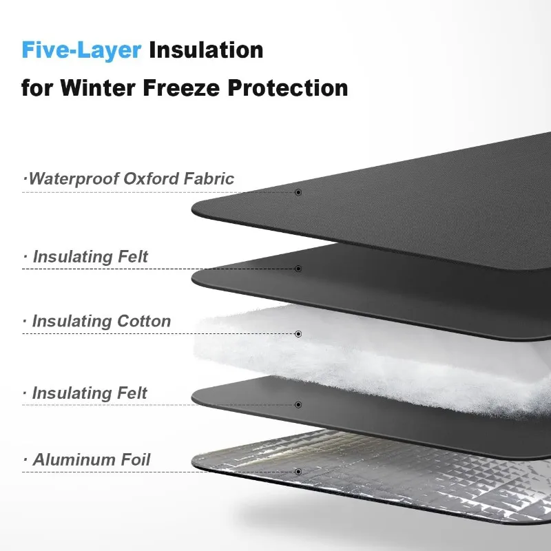 FYBL-Insulated Heat-Protective Outdoor Faucet Cover 25