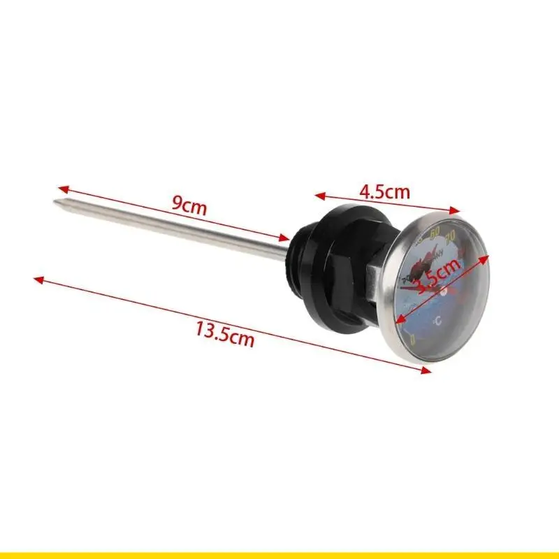 SZCH For 110cc 125cc Pit Bike ATV Engine Dipstick Oil Fill Cap for Tank Temperature G