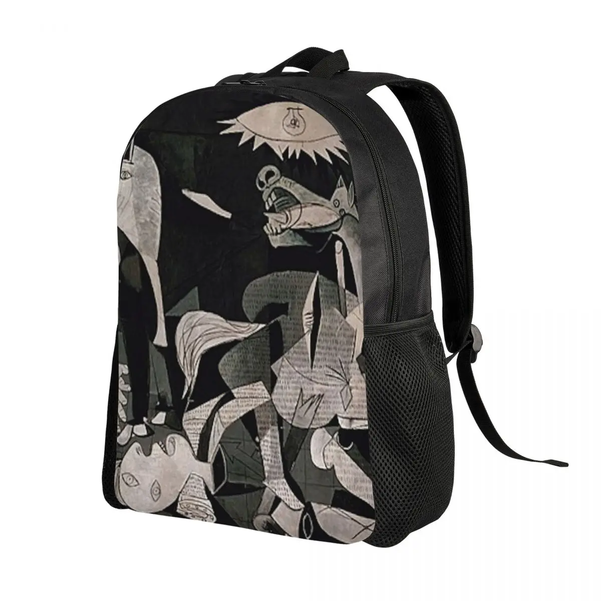 Spain Pablo Picasso Guernica Laptop Backpack Women Men Basic Bookbag for School College Student Bags