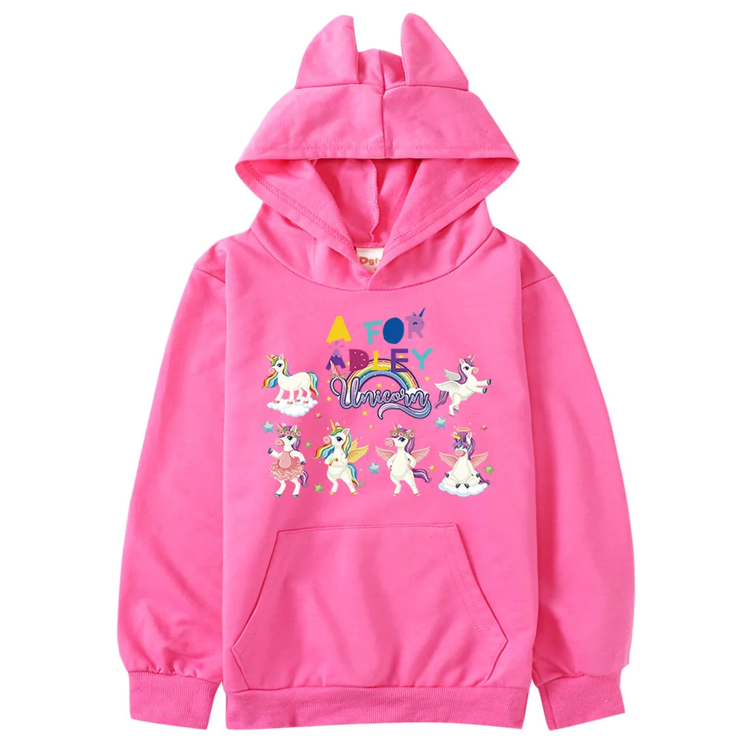 

A for Adley Hoodie Kids Hoody Spring Autumn Clothes Baby Girls Pullover Long Sleeve Coats Big Boys Hoodie Sweatshirt Sportswear