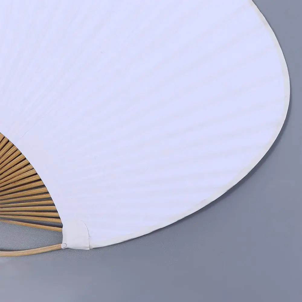 Pattern Long Handle DIY Decorative Fans Craftsmanship Hand Painting Summer Desk Ornaments Hand Fan Home Decoration Group Fan