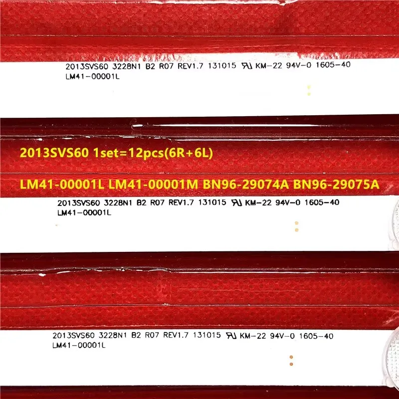 SLED バックライトストリップ UA60H6003AR UA60F6088AJ UA60H6203AK UE60H6273 D3GE-600SMA-R2 D3GE-600SMB-R2 LM41-00001M LM41-00001L