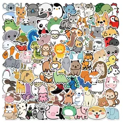 200PCS Animal Stickers Kawaii Panda Frog Water Bottles Cartoon Sticker Vinyl Vsco Waterproof Stickers for Kids Teens