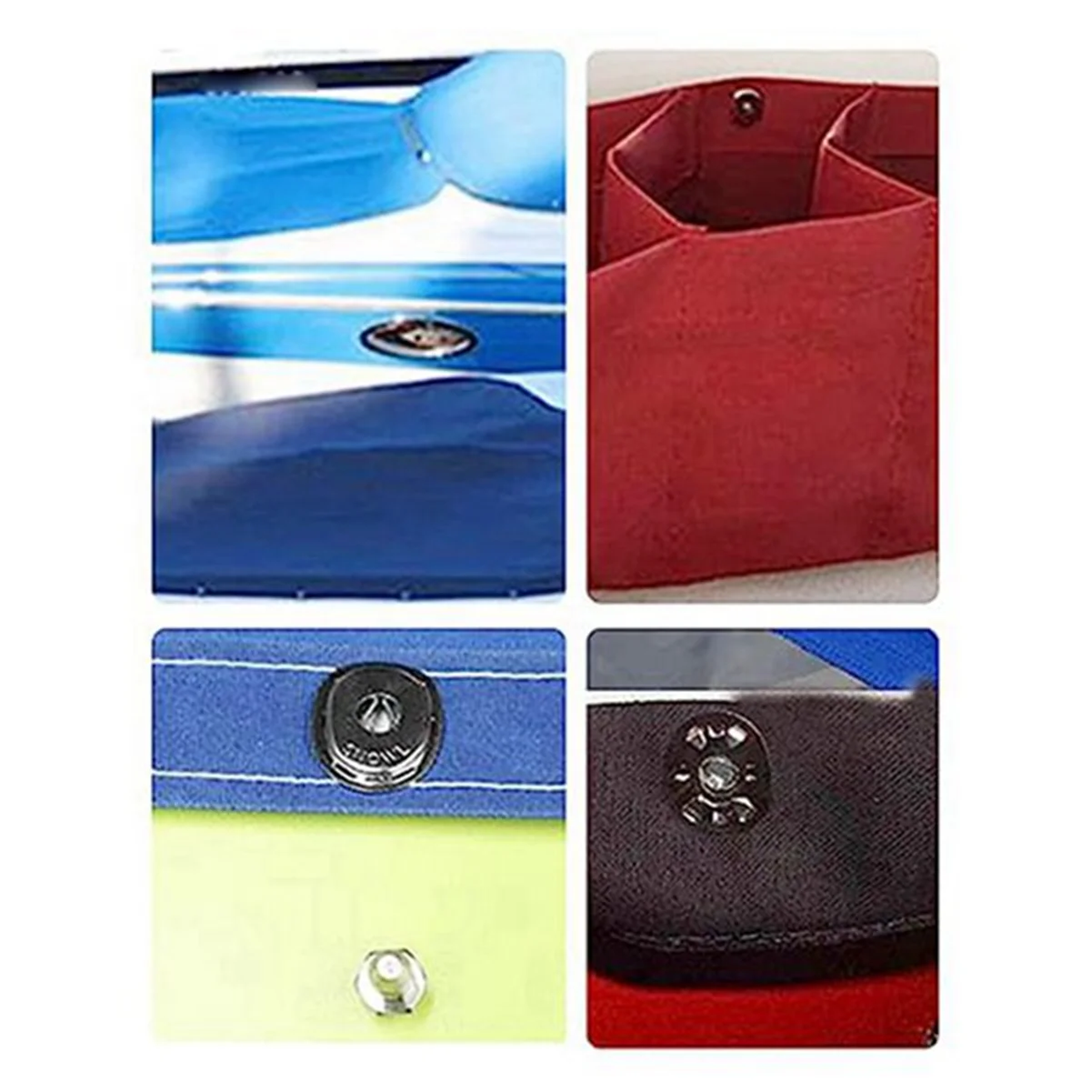 20 ชุด Marine Grade Twist Lock Fasteners ปุ่มเปิดตาไก่และสตั๊ดสําหรับผ้าใบ Fastener เปิดปุ่ม