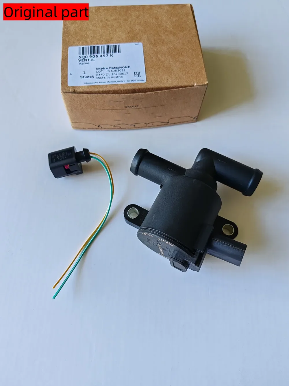 

Оригинальный OEM 5Q0906457H 5Q0906457K комплект заглушек водяного клапана управления обогревателем двигателя для VW Golf Jetta Passat Tiguan Audi 2016-2022