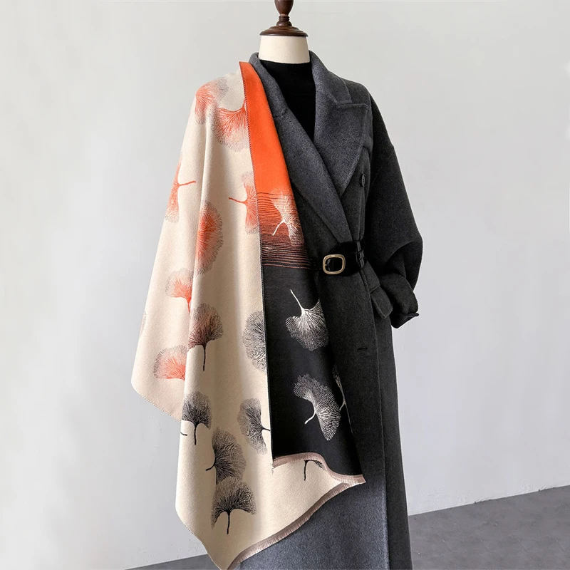 

Luxury Quality Brand Cashmere Scarf for Women Thick Warm Winter Blanket Female Shawl Wrap Bufanda 2025 Poncho Echarpe Pashmina