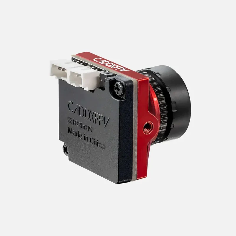 SEQURE Caddx Ratel 2 Analog Camera 1/18'' inch Cmos FOV 165 Degrees FPV Camera for Angle Racing Drone