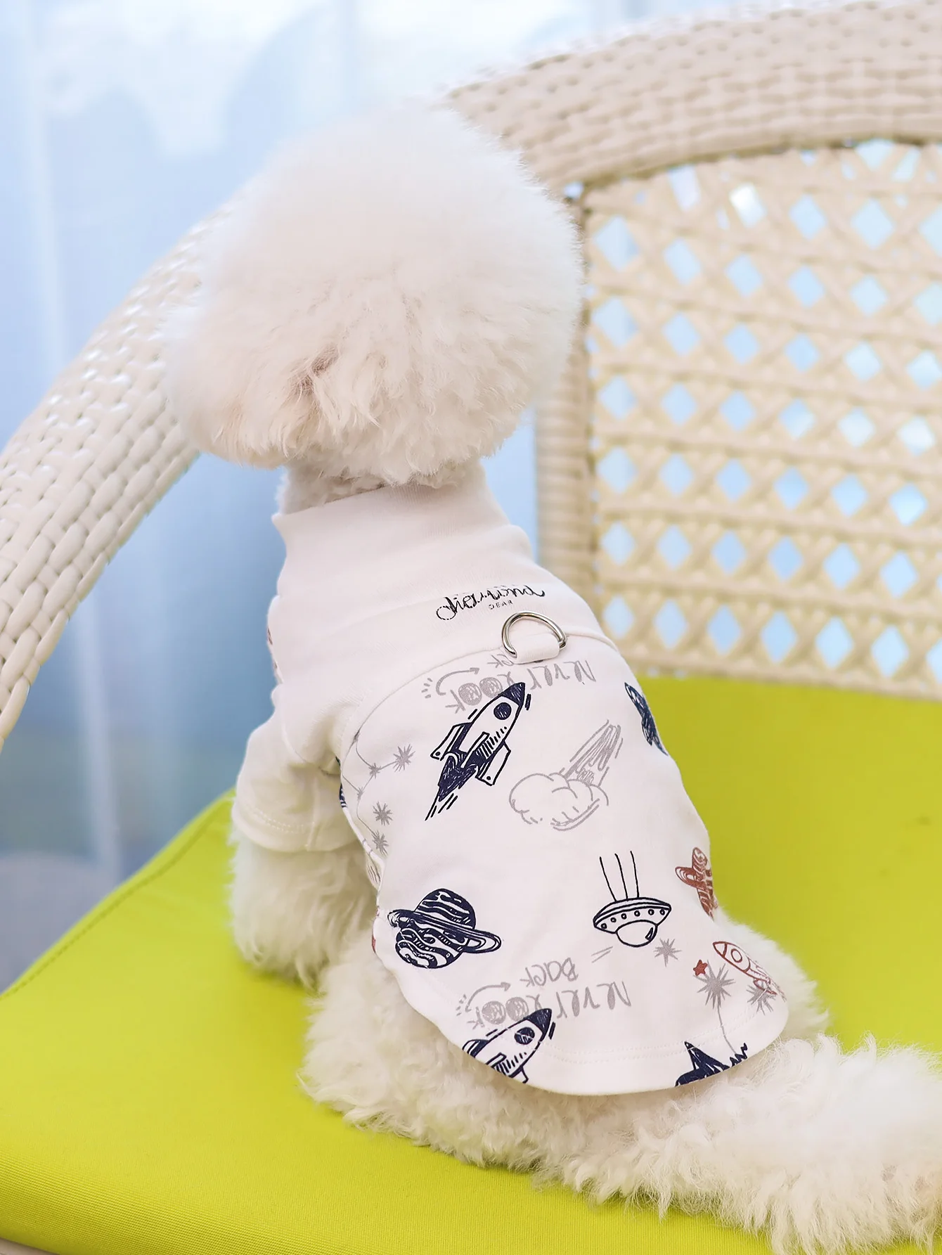 Dog T-shirt, summer thin pet clothing, spring and summer bichon small and medium-sized dog clothes, cat Yorkshire, can be direct
