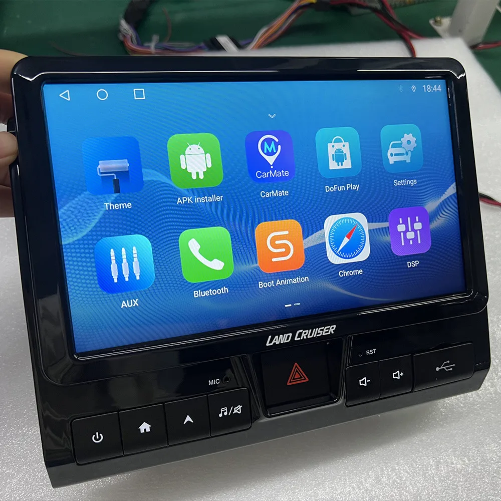 9 "أندرويد 13 CarPlay راديو السيارة لتويوتا كروزر C70 C76 C75 2007-2024 AI شاشة تعمل باللمس مشغل وسائط متعددة لتحديد المواقع والملاحة DSP BT #2