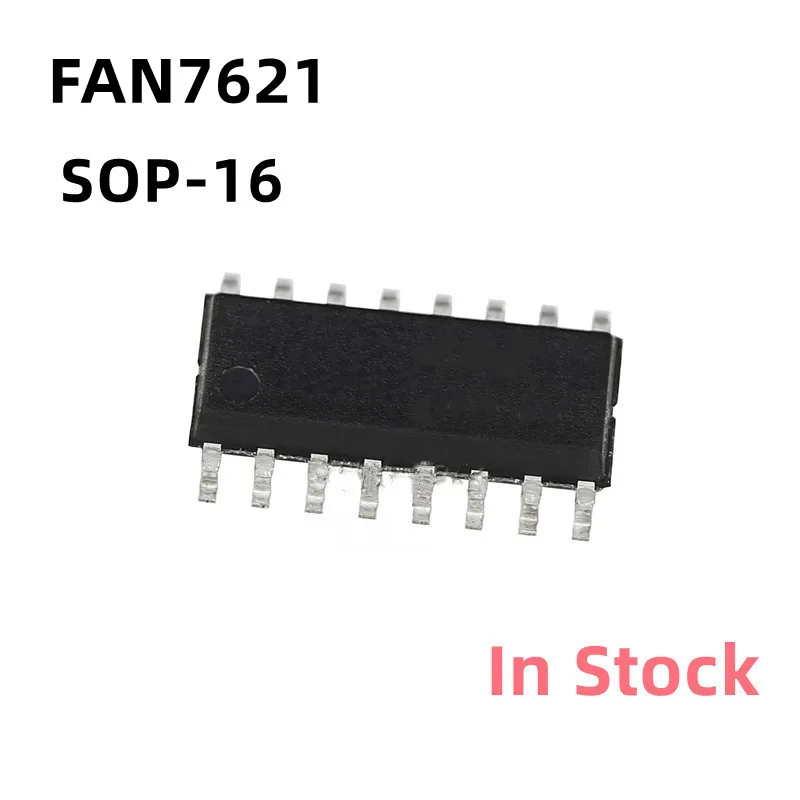 10PCS/LOT FAN7621 7621B 7621S SOP-16 LCD power management chip In Stock