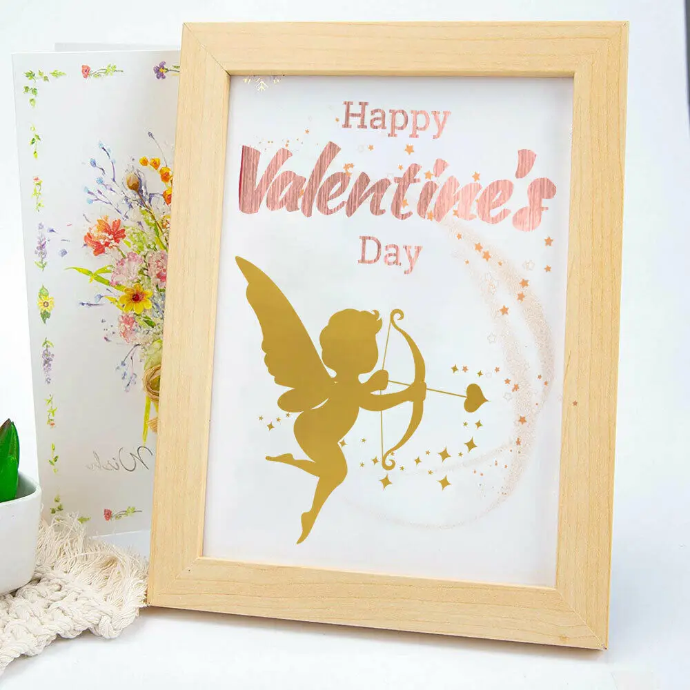 Gold Silver Rose Gold Permanent Adhesive Craft Vinyl Film 6pcs 12\