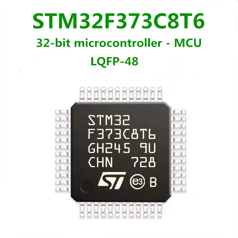 

STM32F373C8T6, MCU ARM Microcontroller Chip, Micro Controller, LQFP-48, 32-Bit 100% New