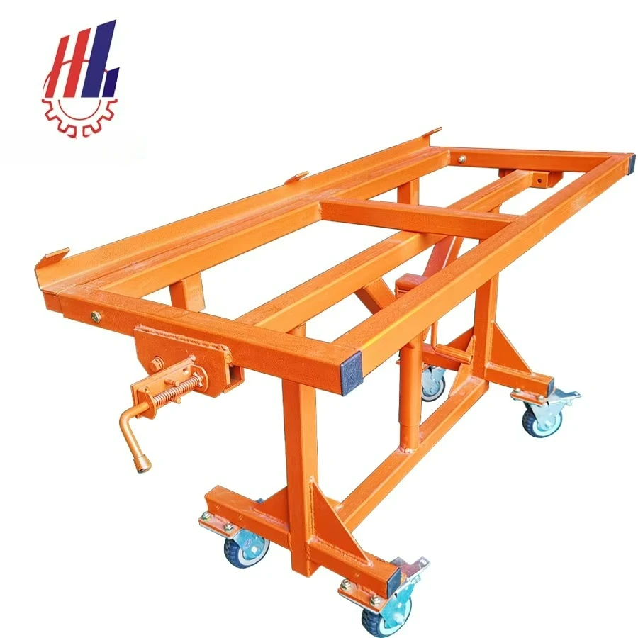 Machinery HSE-24 Dolly Table Transport Worktable for Stone Countertop Installation
