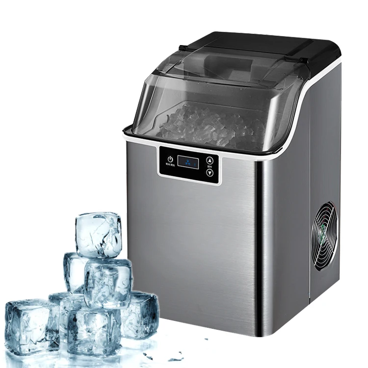 Desktop Compact Cube Ice Maker Machine Ice Machine Vendor Ice Block Maker Machine