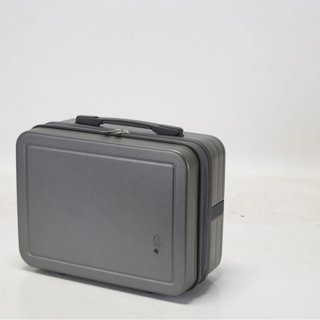 Storage cosmetic case mini small suitcase cosmetics home beauty portable 14-inch light luxury
