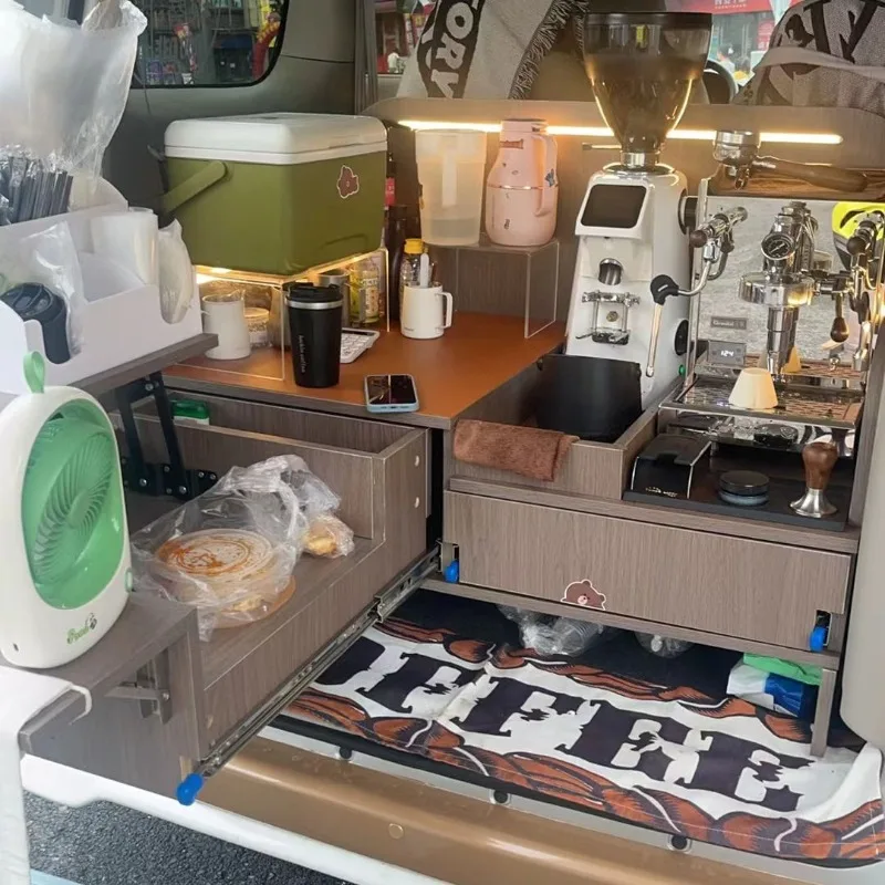 Rückschrank/Stall-Rückschrank-Anpassung/Kaffeewagen/Rückschrank mit Zitronentee/Zauberbox