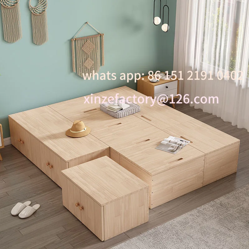 

Customizable tatami bed combination box storage box