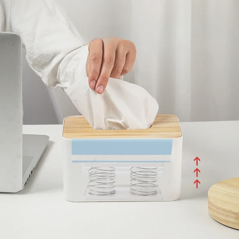 Lift Tissue Box Spring Support Household Accessories Lift Spring Support for The Bottom Creative Paper Box Bottom Spring Support