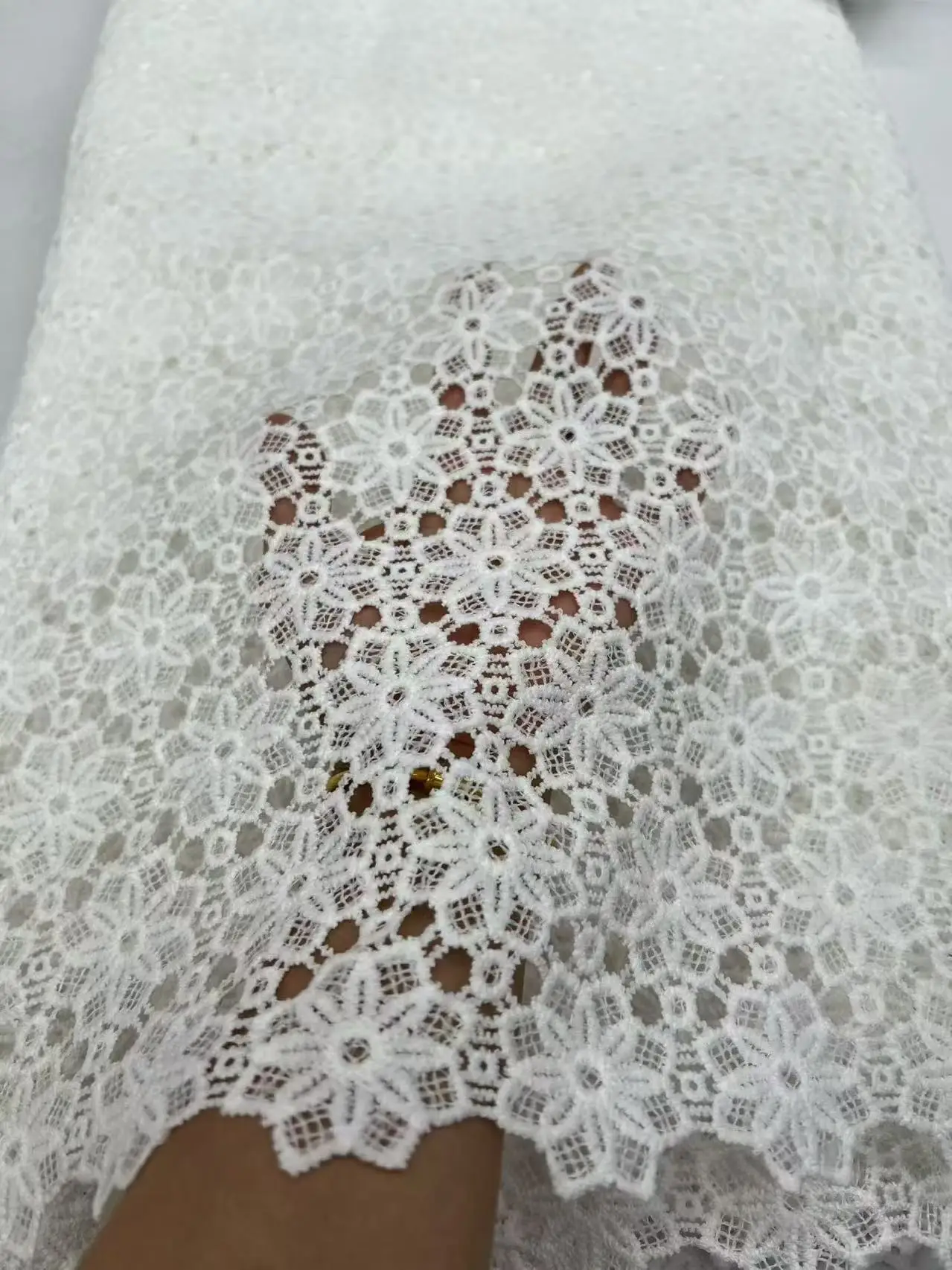 tessuto-in-pizzo-africano-con-paillettes-e-cordoncino-5-iarde-bianco-nuovo-2025-pizzo-nigeriano-solubile-in-acqua-per-abiti-da-donna-e-cucito