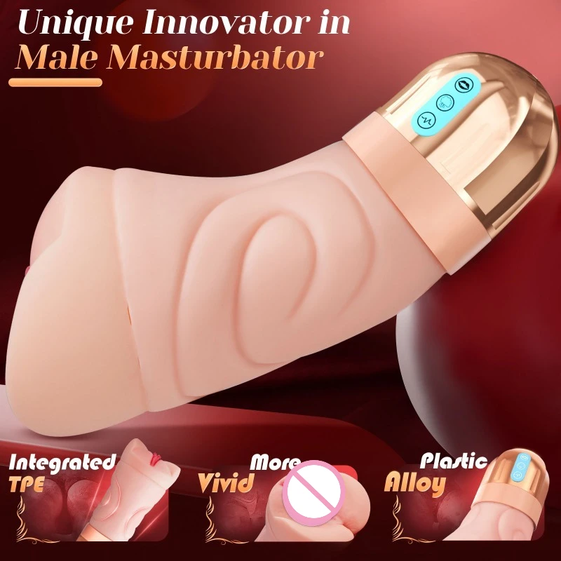 Male Masturbator Male Sex Toys Sucking Vibrating Stroker for Men Vagina Pocket Pussy Fully Automatic Penis Trainer Sex Machine