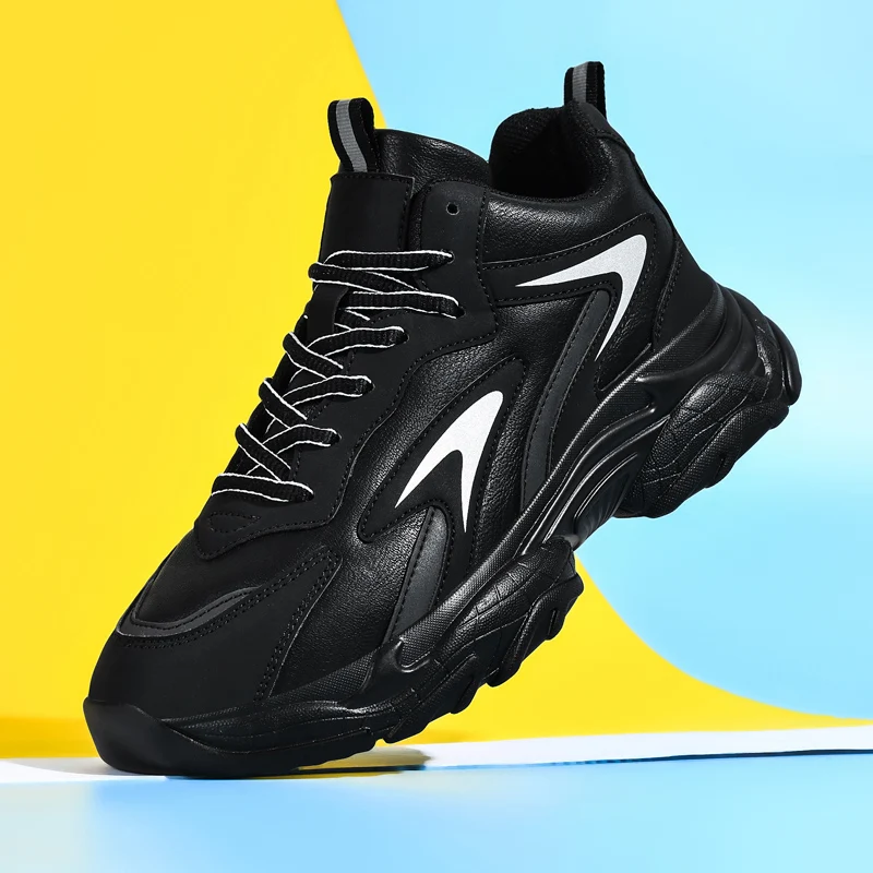 남성 신발 2025년 신상 봄가을 운동화, 내구성과 경량성을 겸비한 러닝화, 청소년 및 중학생을 위한 통기성 좋은 신발