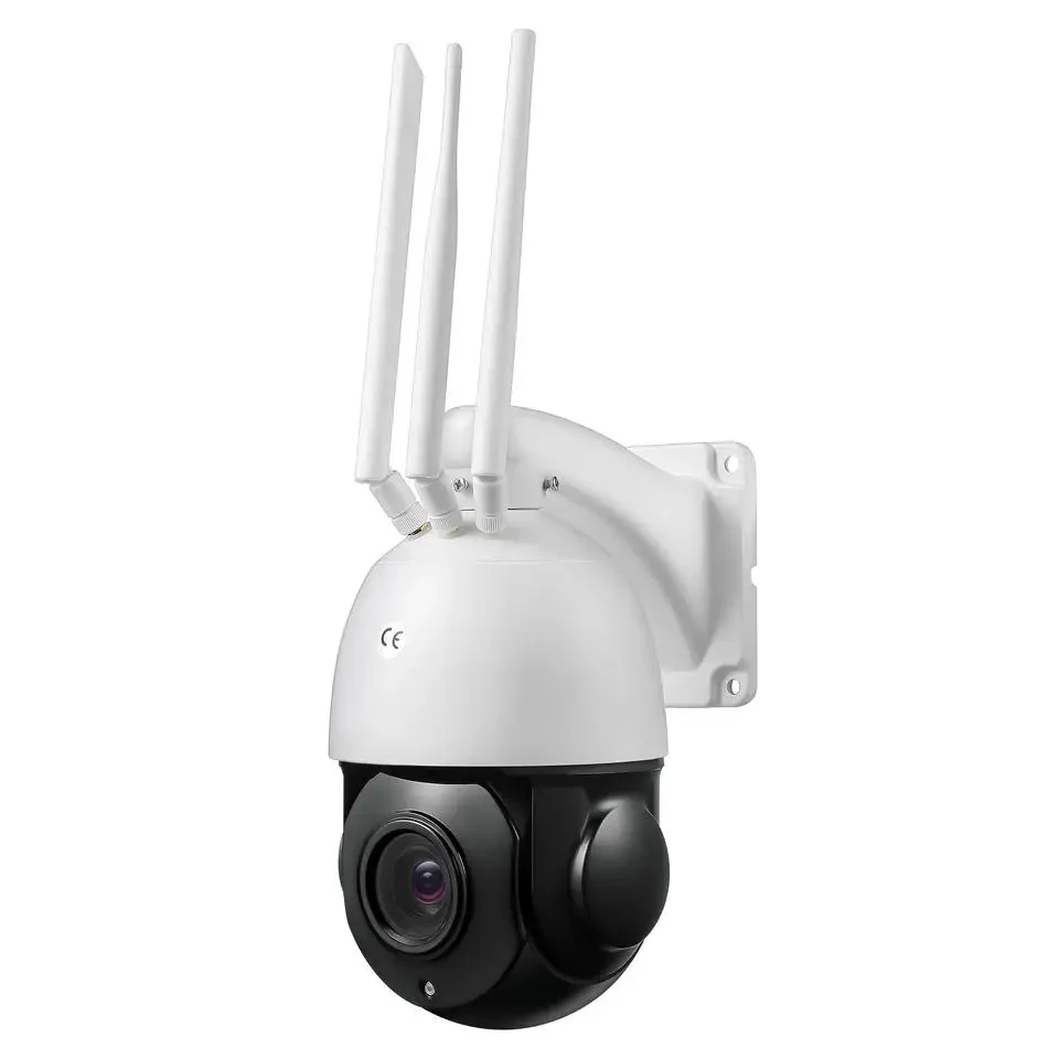 

5MP 20x 30x optical Zoom 360 Degree 4G Outdoor IP66 Wireless Video Surveillance Auto Tracking Security H.265 PTZ Camera