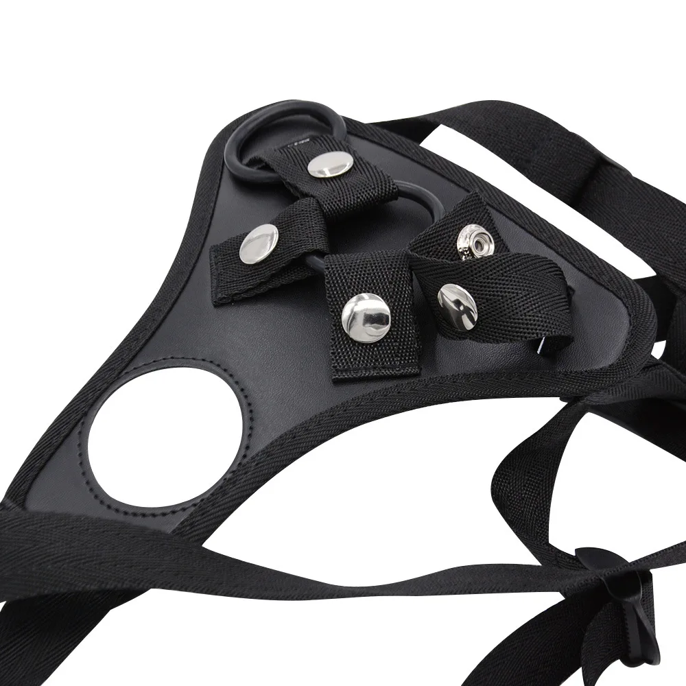 Wearable Harness Strap On Realistic Dildo Panties BDSM Erotic Toy For Lesbian Female Adult Couples - view 4