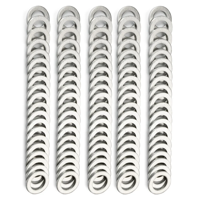 100PCS 90471-PX4-000 Transmission Oil Drain Plug Washers for Honda for Acura