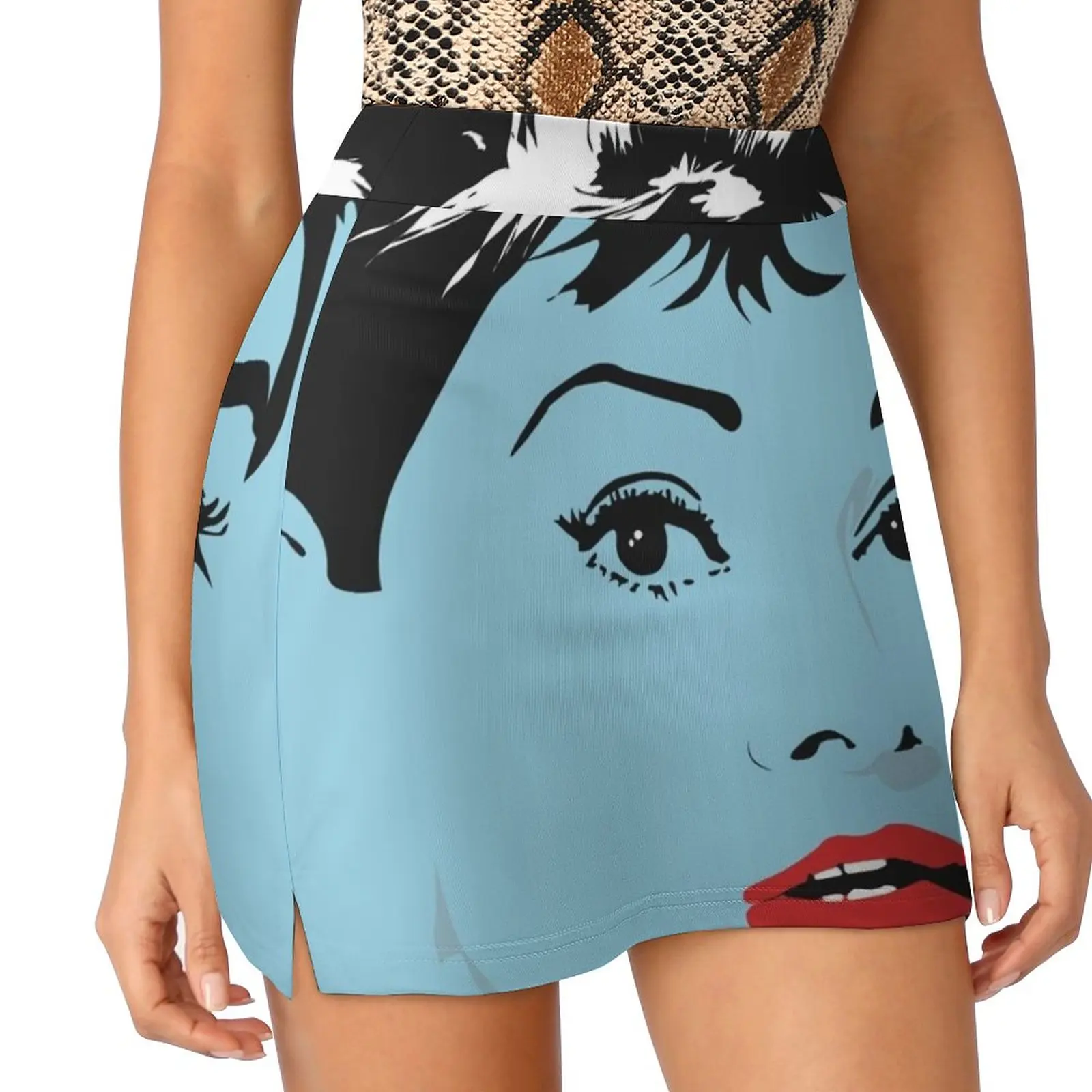 

Tiffanys Women's skirt Aesthetic skirts New Fashion Short Skirts Audrey Hepburn