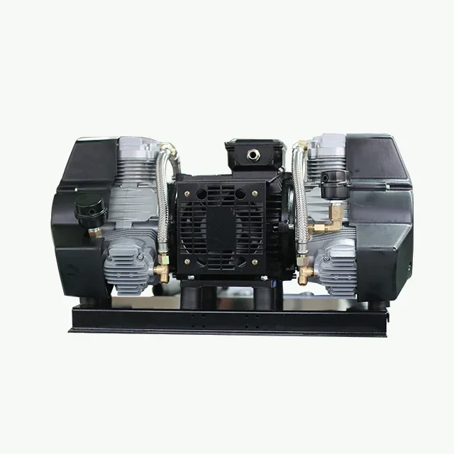 

Top Sale 10bar heavy dut V type Oil free air compressor low noise 4.0KW air compressor for snow machine