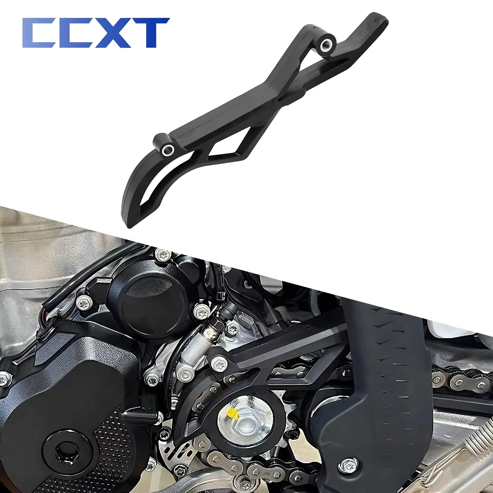 

Крышка передней звездочки мотоцикла, верхняя направляющая цепи, защита для KTM SXF250 SXF350 EXCF250 EXCF350 XCF250 XCF350 2016-2023