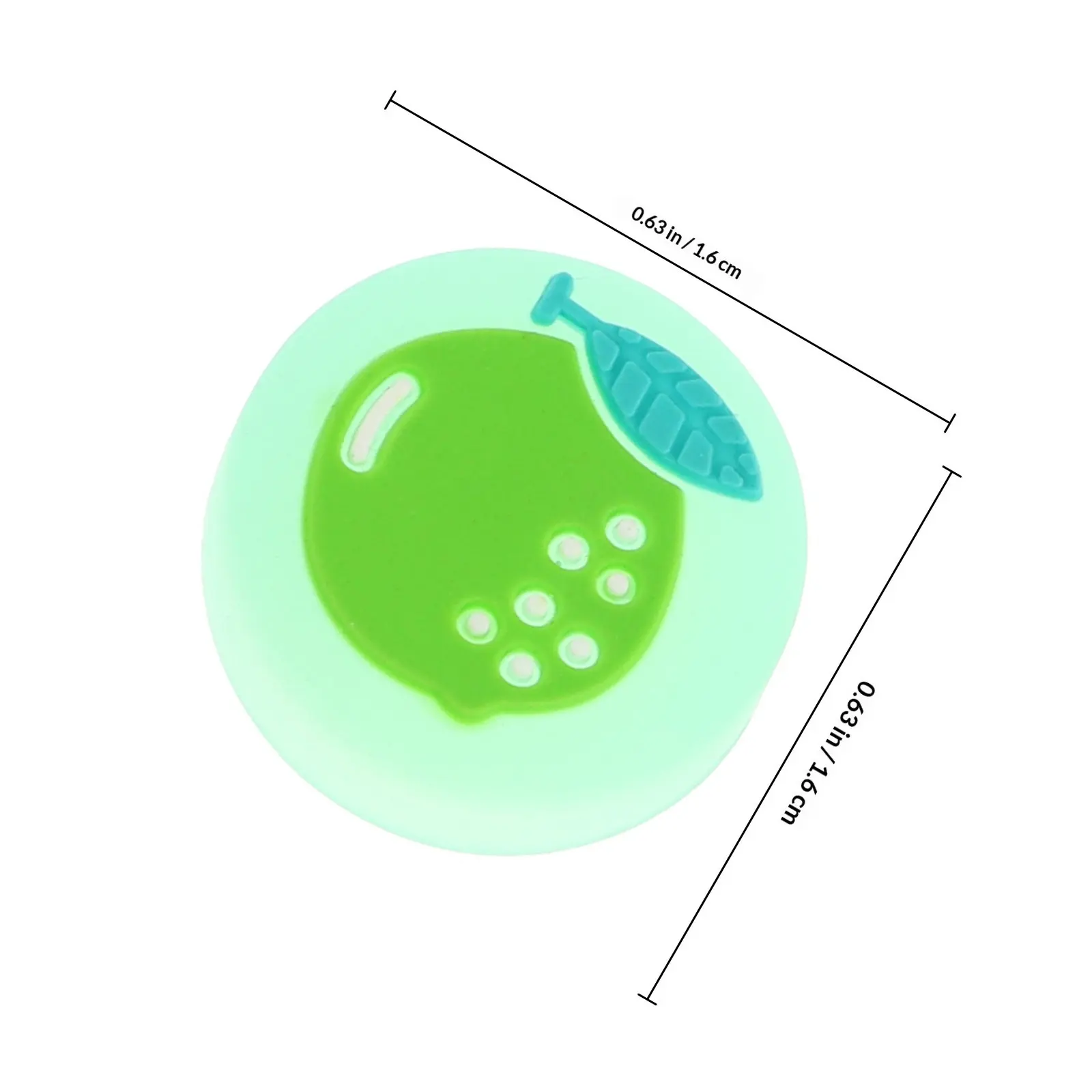 4Pcs Silicone Thumb Caps Glow in The Dark Joystick Grips Comfortable Anti-Scratch Controller Covers Replacement