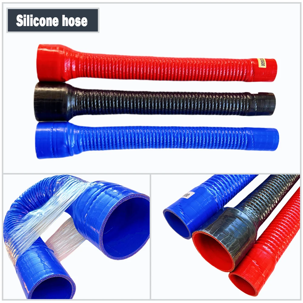 

Blue Car Radiator Tube Pipe For Air Intake Variable Diameter Reducer Silicone Flexible Hose High Pressure High Temperature