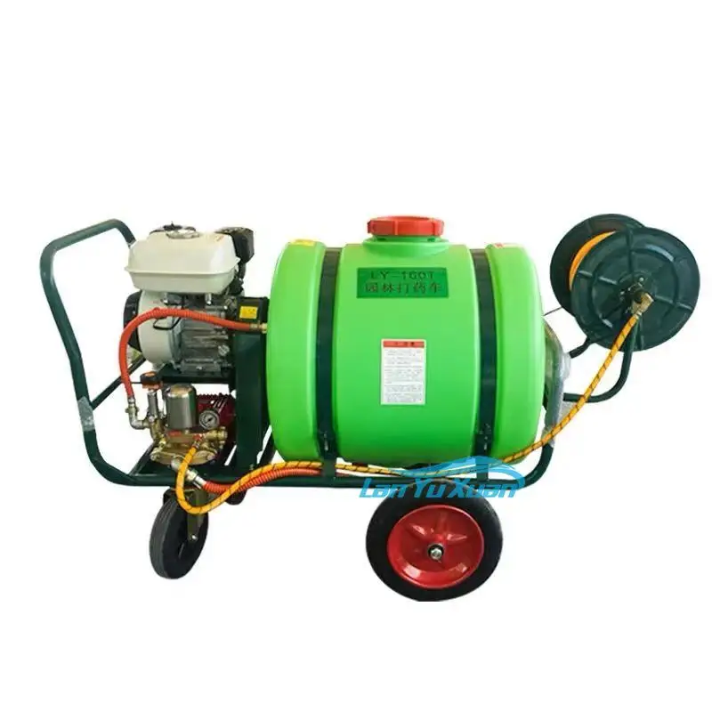 

7hp Agriculture Green Power Sprayer Wiht Long Hose Portable Power Sprayer