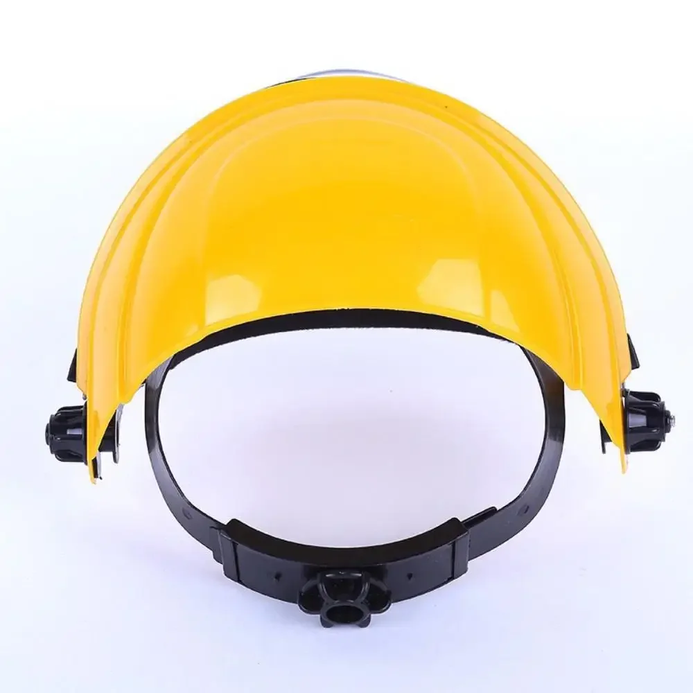 Anti-Saliva Splash Dustproof Mask Transparent PVC Safety Faces Shields Screen Spare Visors Head helmet Respiratory protection