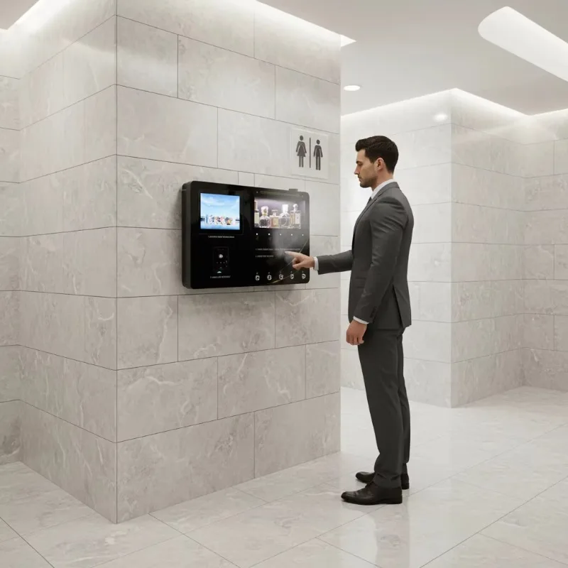 Automatic Fragrance Vending Machine Multi Payment Supported WiFi LED Screen Hotel Mall Use