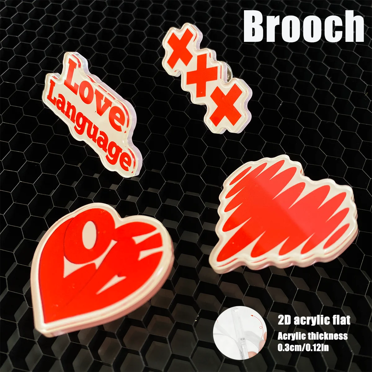 TXT Pin Brooches, Bag Accessor - đánh giá và giá Party Favor Bag