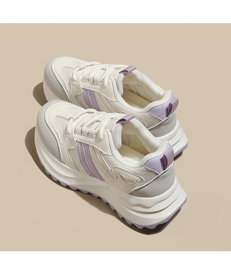 FOXER Damen Sneakers 2026 Neue Lässige Atmungsaktive Mesh-Schuhe Damen-Vulkanisierschuhe Sportschuhe – Detail 11