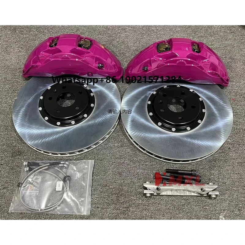 

Factory Wholesale 10 Piston Brake Calipers Upgrade Big Brake Kit With 402MM 420MM 440MM Disc Car Brake System Front Wheel BBK