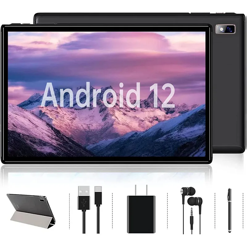 Global Version GOODTEL G10 Tablet 10.1 Inch Octa Core 4+64GB 8000 mAh Tablete PC 120Hz 2.5K LCD Display Black Tablet Android 12