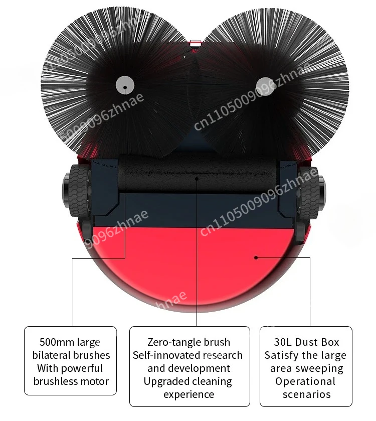 Intelligent Sweeper Automatic Sweeper Vacuum Cleaner Multifunctional Commercial Sweeper