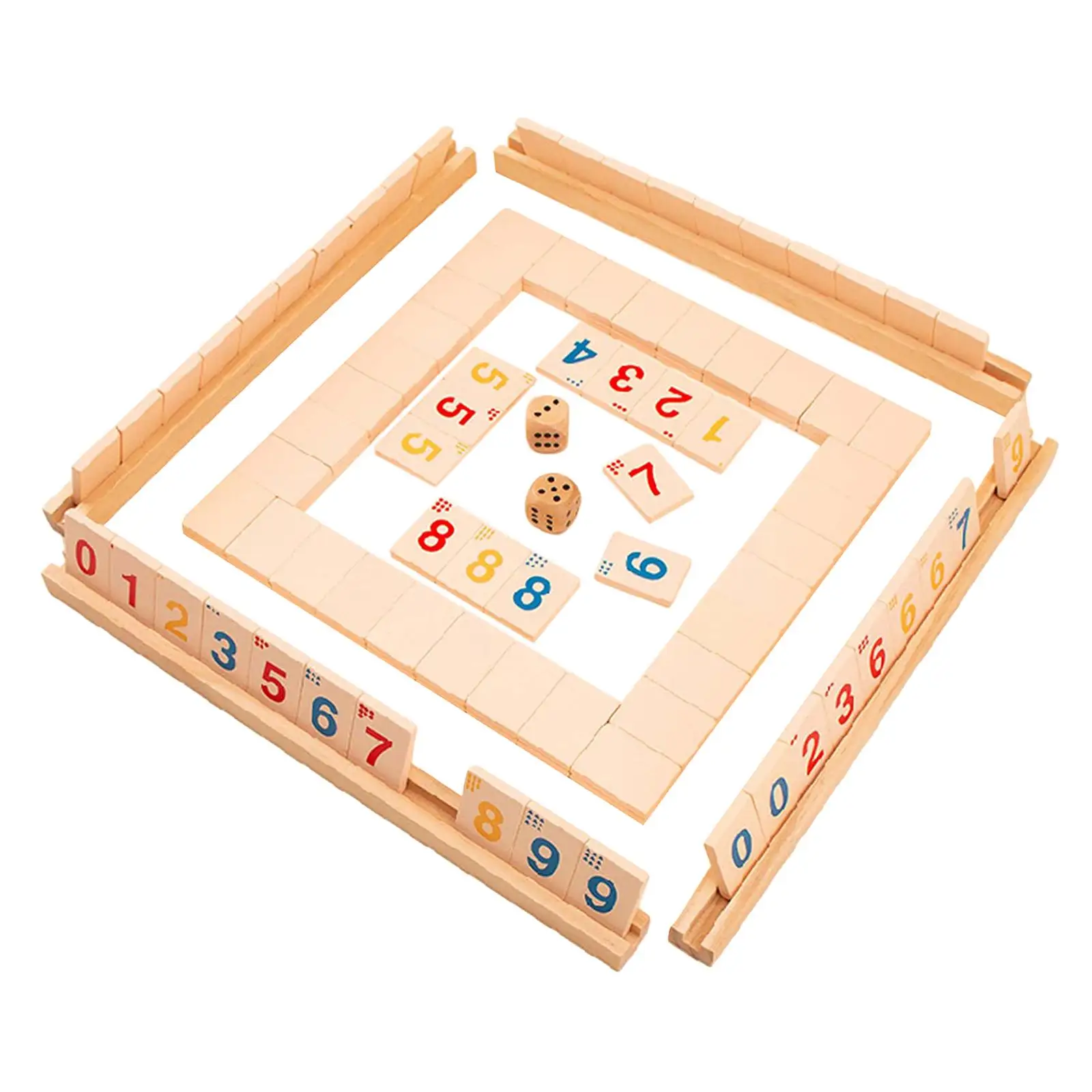 Portable Fast Moving Tile Classic Board Game Strategy games People Mahjong