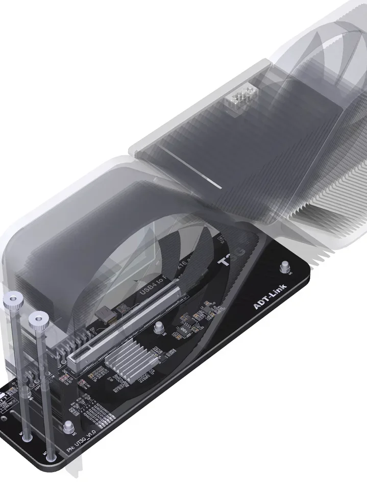 外付けGPU eGPU ADT-Link UT3G v1.6 USB4 S33eaa289fd884df6b8db20806665e