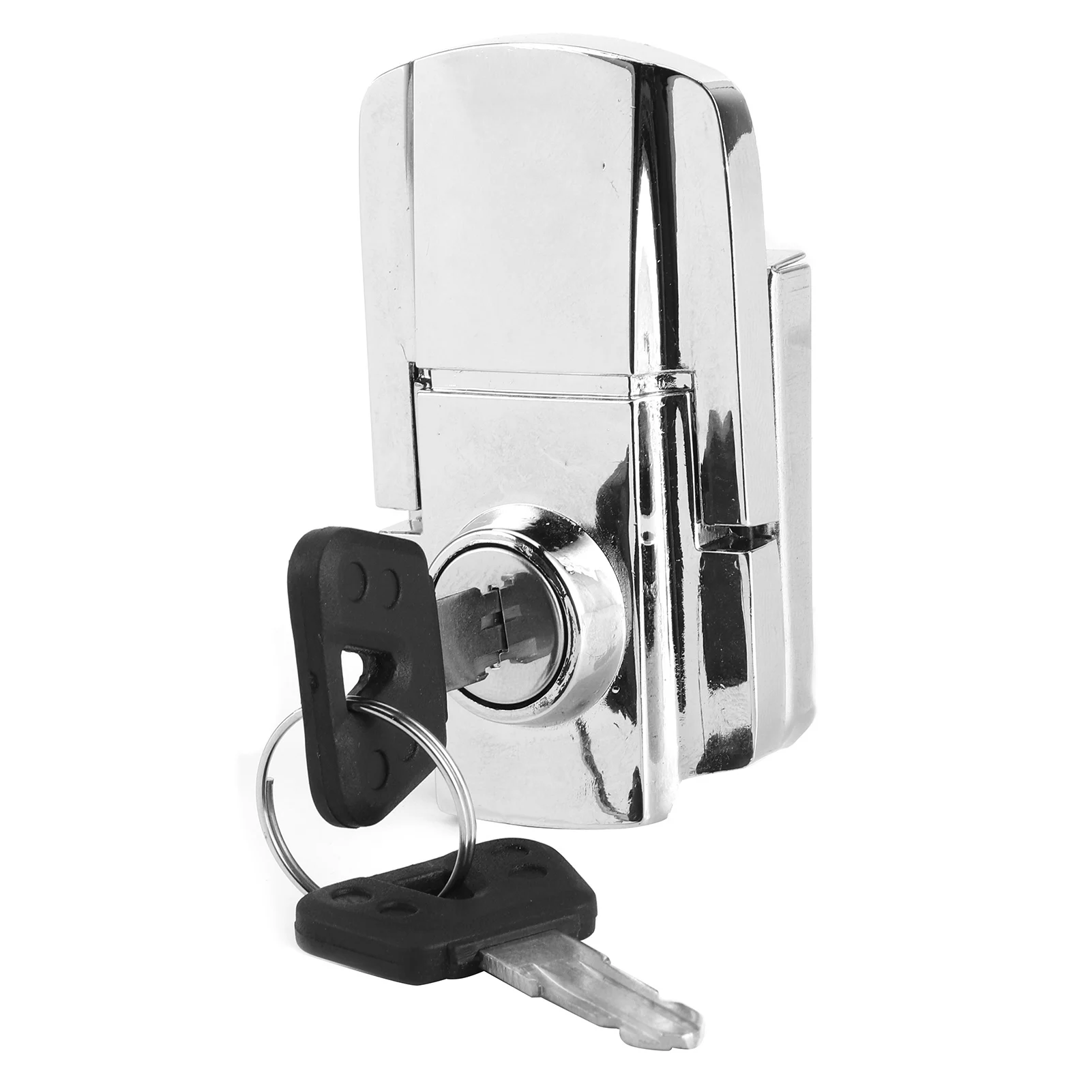 Motorcycle Rear Trunk Lock Anti Theft Lock with 2 Keys Replacement Luggage Box Lock Modification Accessory for Big Sheep