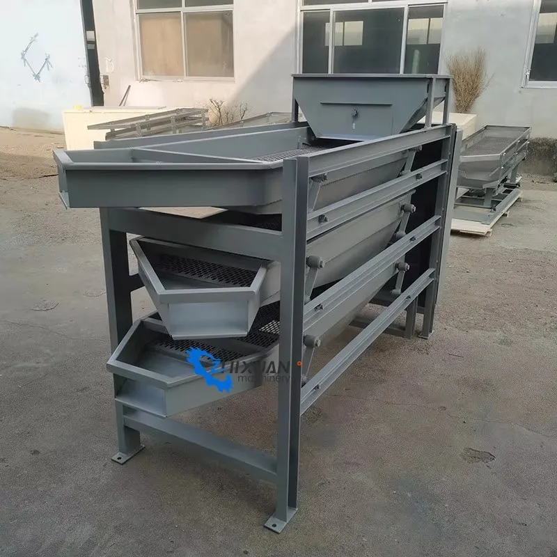 High Efficiency 2-6 Levels Almond Peanut Classifier Cocoa Bean Sorting Sort Machine Nut Grading Grader Machine