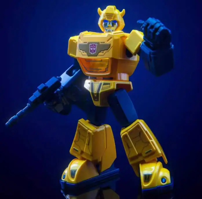 Neue Original Blokees Led Glänzende Version 3 Transformers Miner Megatron Roboter Bausteine Spielzeug Action Zusammengebaute Figuren Geschenk