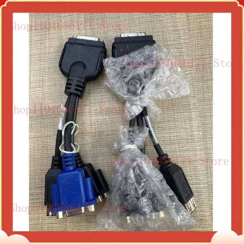 L FOR Cisco UCS 5108 kvm N20-BKVM cable HD15 USB Serial 37-1016-01