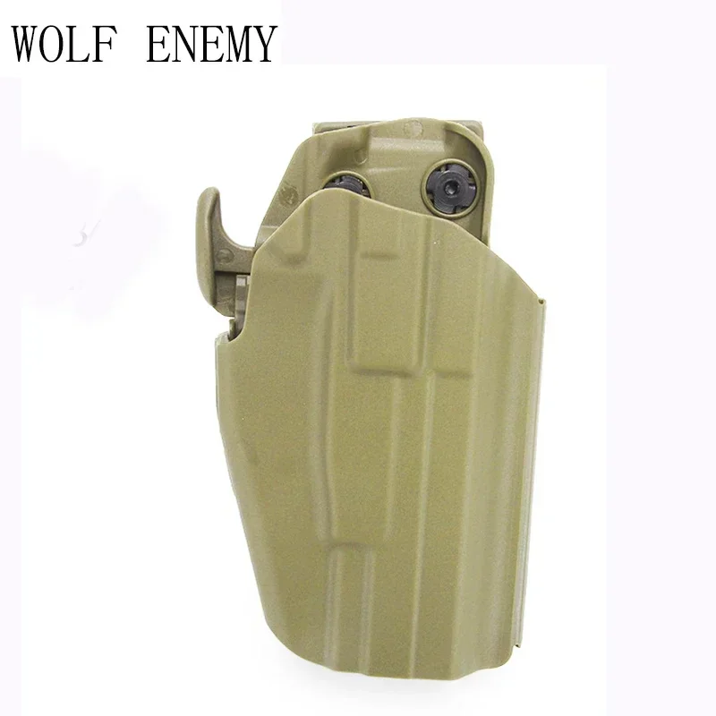 글록 19 23 38 H&K P VP9 루거 SIG P225 권총용 전술 벨트 건 홀스터 드롭 레그 건 홀스터 가방 케이스 사냥 액세서리